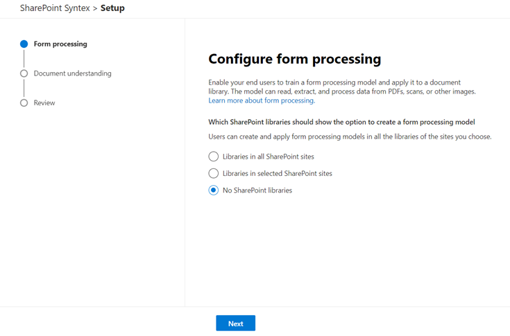 SharePoint Syntex – Set up Syntex in your tenant